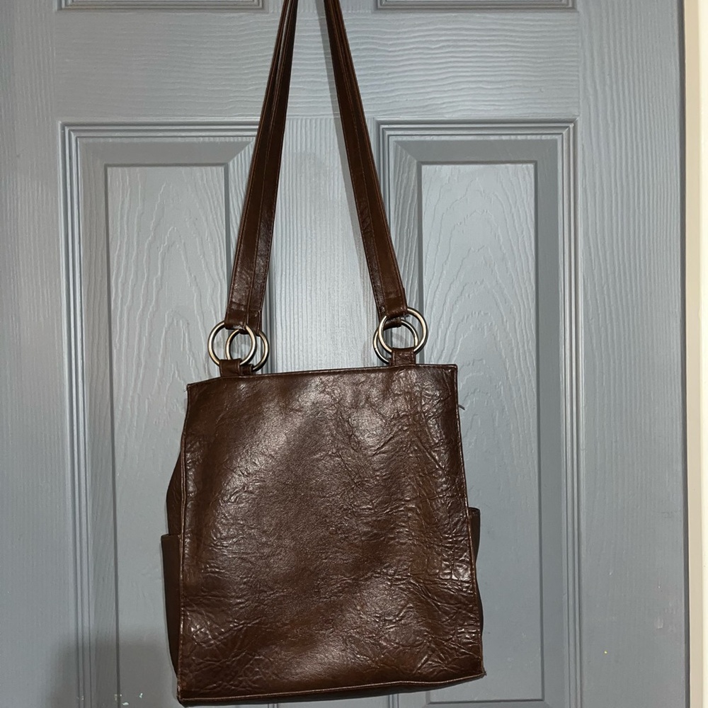 Versona Rich Brown Shoulder Bag - Picture 5 of 8